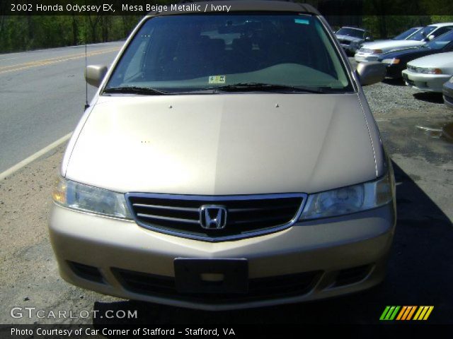 2002 Honda Odyssey EX in Mesa Beige Metallic