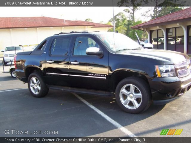 2009 Chevrolet Avalanche LTZ 4x4 in Black