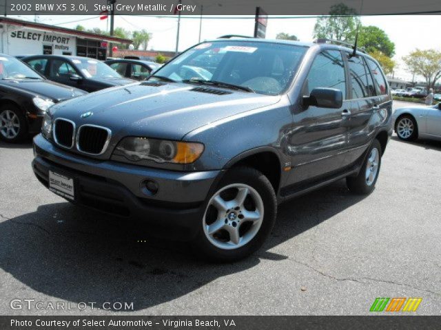 2002 BMW X5 3.0i in Steel Grey Metallic