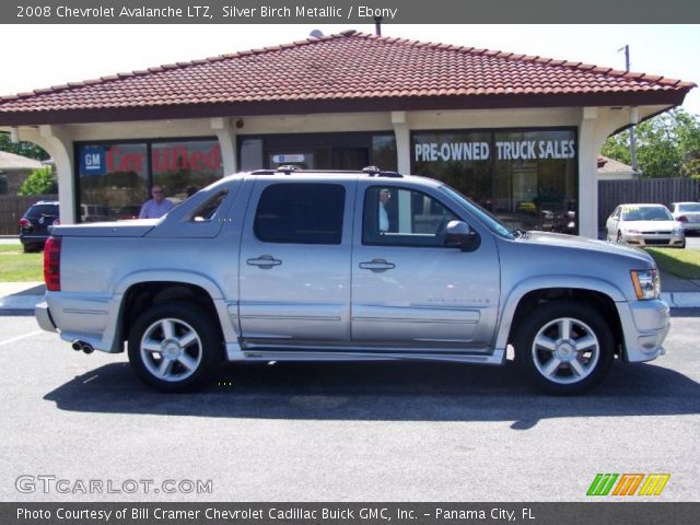 2008 Chevrolet Avalanche LTZ in Silver Birch Metallic