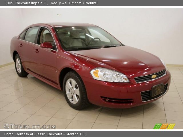 2009 Chevrolet Impala LT in Red Jewel Tintcoat