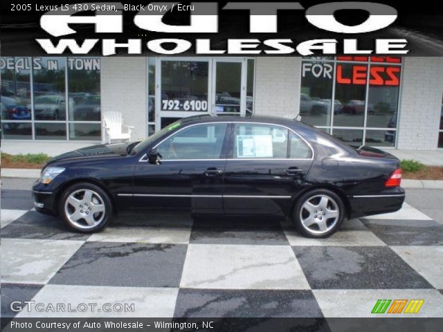 2005 Lexus LS 430 Sedan in Black Onyx