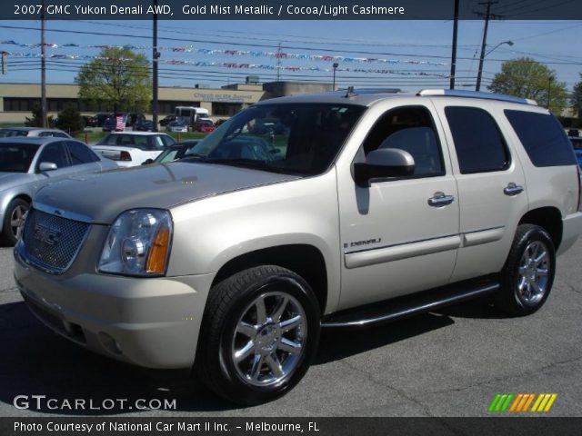 2007 GMC Yukon Denali AWD in Gold Mist Metallic