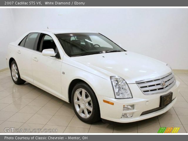 2007 Cadillac STS V6 in White Diamond
