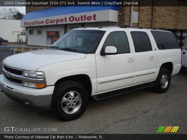 2003 Chevrolet Suburban 1500 Z71 4x4 in Summit White