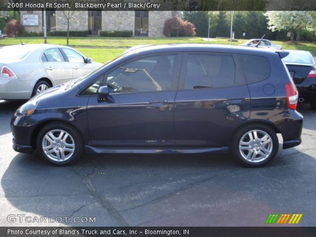 2008 Honda Fit Sport in Blackberry Pearl