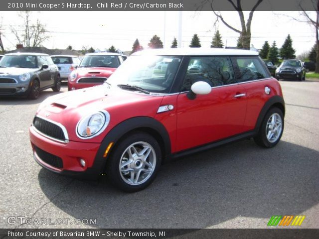 2010 Mini Cooper S Hardtop in Chili Red
