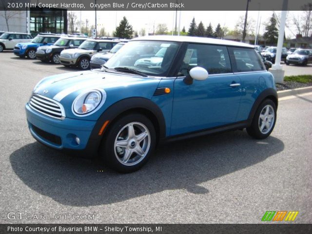 2010 Mini Cooper Hardtop in Oxygen Blue