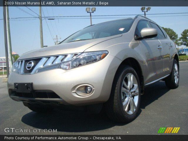2009 Nissan Murano LE AWD in Saharan Stone Metallic