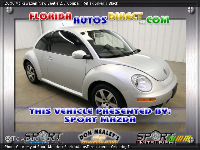 2006 Volkswagen New Beetle 2.5 Coupe in Reflex Silver