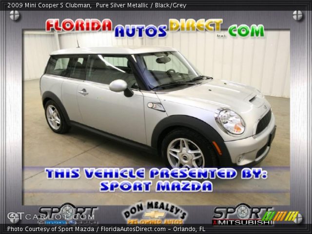 2009 Mini Cooper S Clubman in Pure Silver Metallic