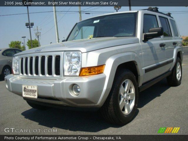 2006 Jeep Commander  in Bright Silver Metallic