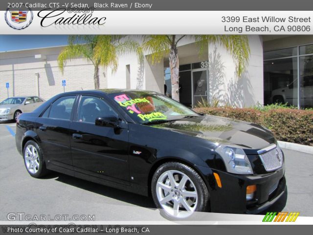 2007 Cadillac CTS -V Sedan in Black Raven