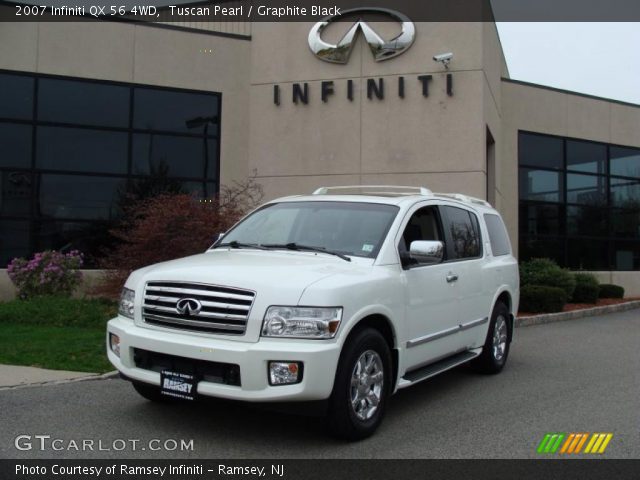 2007 Infiniti QX 56 4WD in Tuscan Pearl