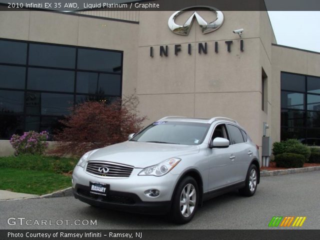 2010 Infiniti EX 35 AWD in Liquid Platinum