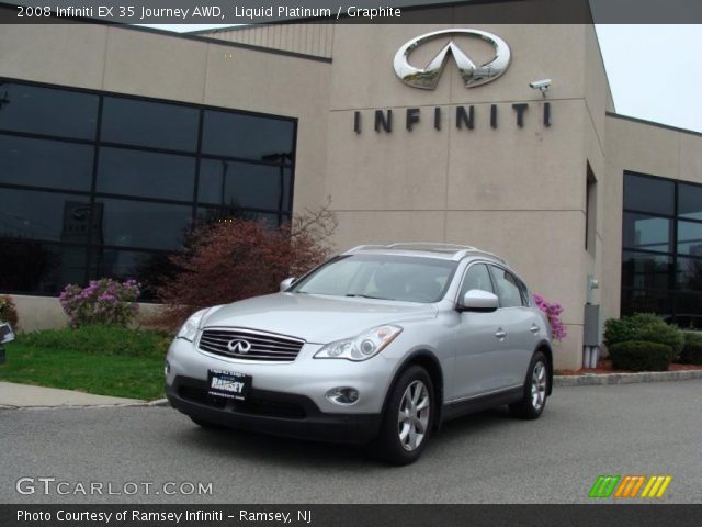 2008 Infiniti EX 35 Journey AWD in Liquid Platinum