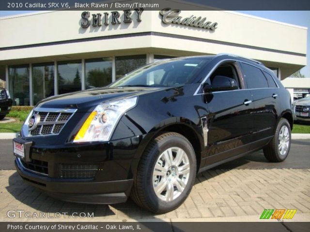 2010 Cadillac SRX V6 in Black Raven