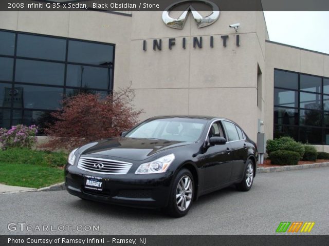 2008 Infiniti G 35 x Sedan in Black Obsidian
