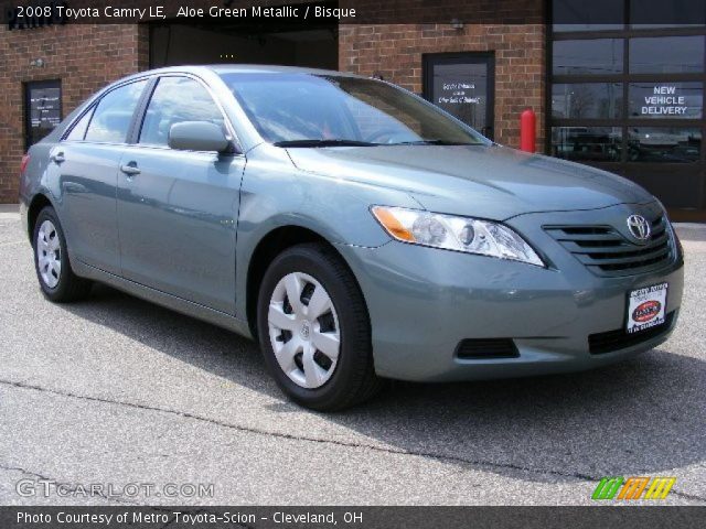 2008 Toyota Camry LE in Aloe Green Metallic
