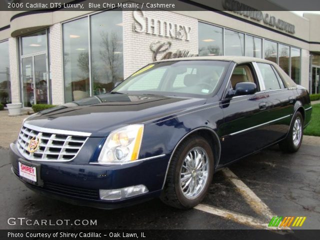 2006 Cadillac DTS Luxury in Blue Chip Metallic