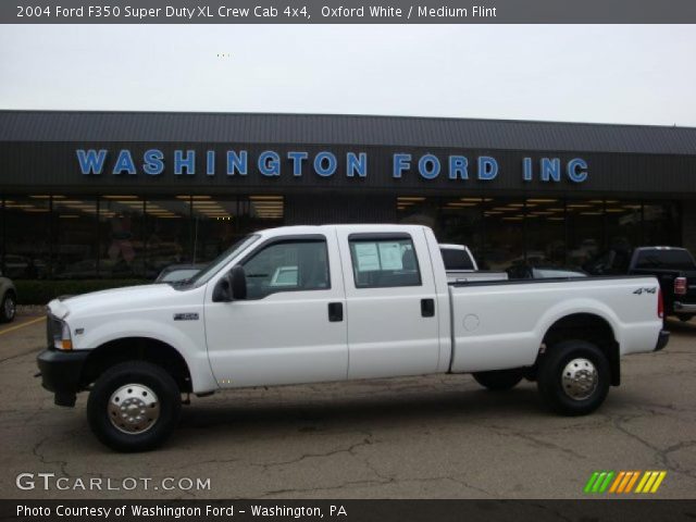 2004 Ford F350 Super Duty XL Crew Cab 4x4 in Oxford White