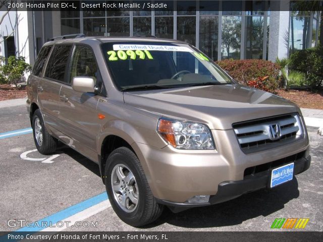 2006 Honda Pilot EX-L in Desert Rock Metallic