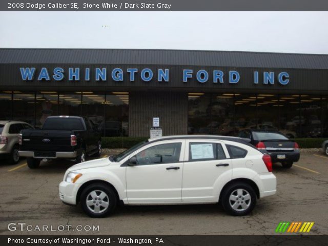 2008 Dodge Caliber SE in Stone White