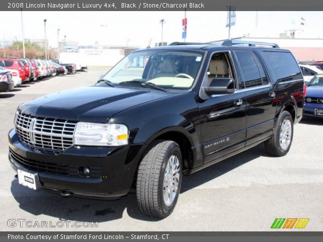 2008 Lincoln Navigator L Luxury 4x4 in Black