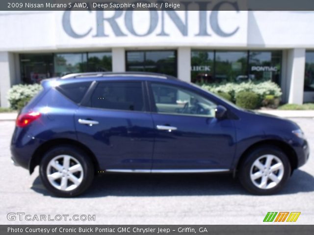 2009 Nissan Murano S AWD in Deep Sapphire Metallic