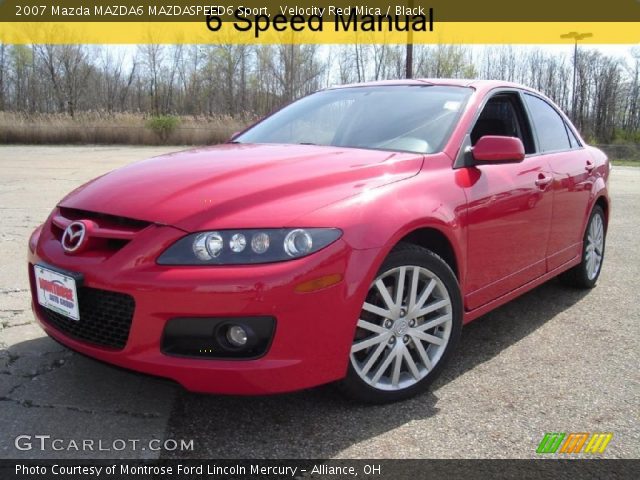 2007 Mazda MAZDA6 MAZDASPEED6 Sport in Velocity Red Mica