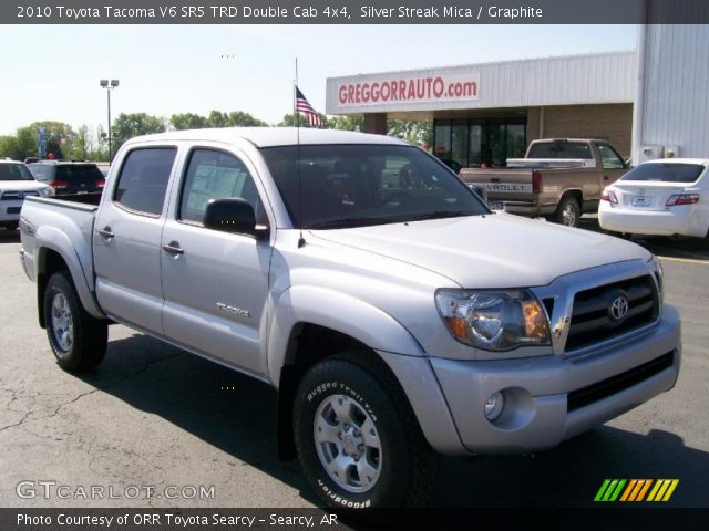 2010 Toyota Tacoma V6 SR5 TRD Double Cab 4x4 in Silver Streak Mica