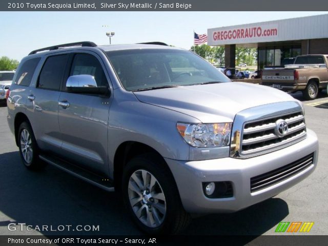 2010 Toyota Sequoia Limited in Silver Sky Metallic