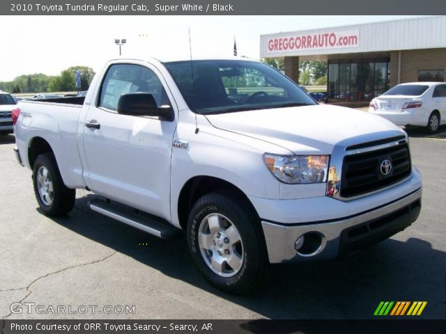 2010 Toyota Tundra Regular Cab in Super White