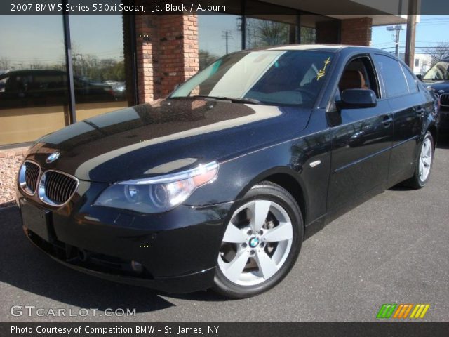 2007 BMW 5 Series 530xi Sedan in Jet Black