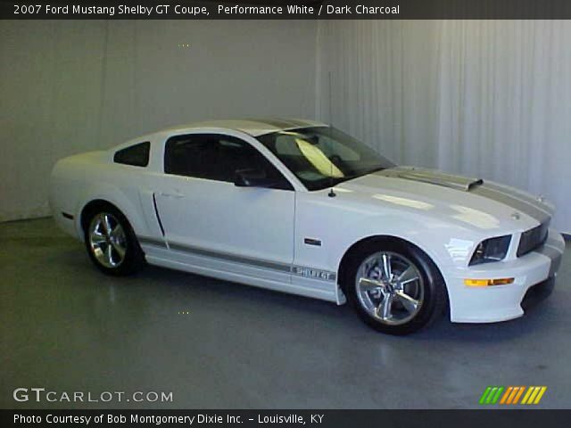 2007 Ford Mustang Shelby GT Coupe in Performance White