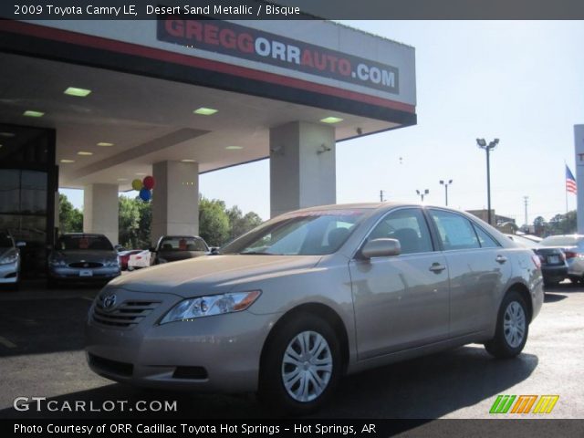 2009 Toyota Camry LE in Desert Sand Metallic