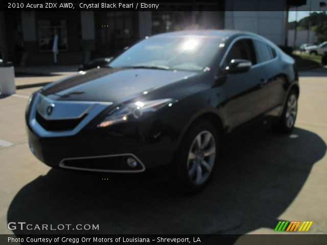 2010 Acura ZDX AWD in Crystal Black Pearl