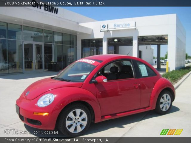 2008 Volkswagen New Beetle S Coupe in Salsa Red