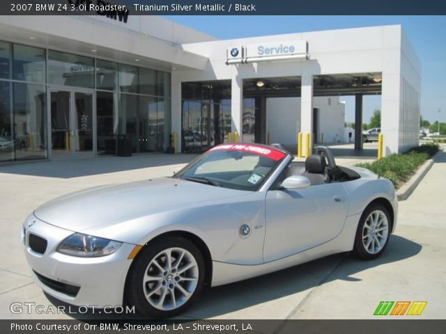 2007 BMW Z4 3.0i Roadster in Titanium Silver Metallic