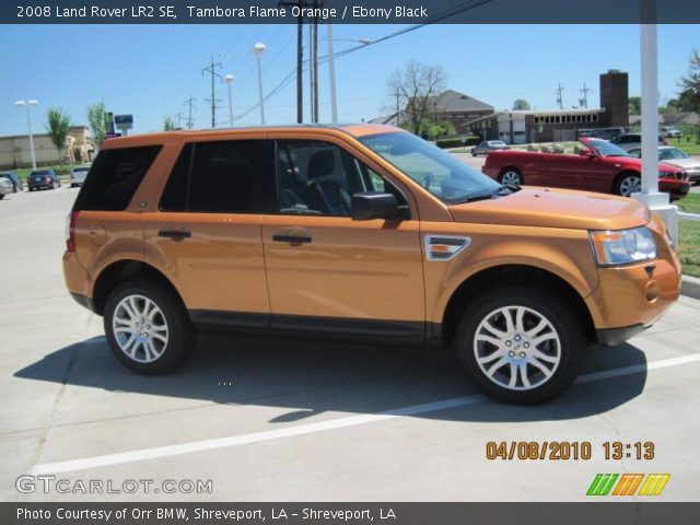 2008 Land Rover LR2 SE in Tambora Flame Orange