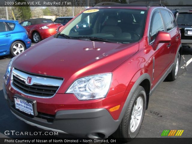 2009 Saturn VUE XE in Ruby Red