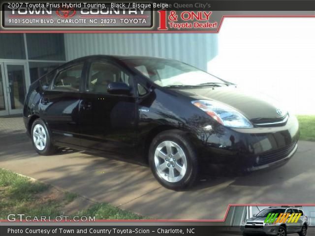 2007 Toyota Prius Hybrid Touring in Black