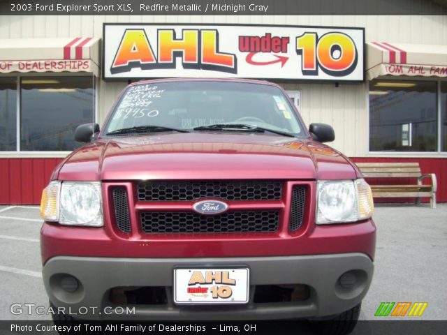 2003 Ford Explorer Sport XLS in Redfire Metallic
