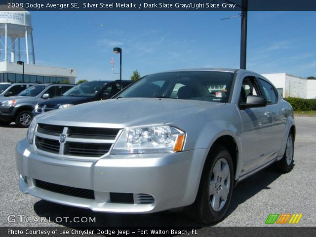 2008 Dodge Avenger SE in Silver Steel Metallic