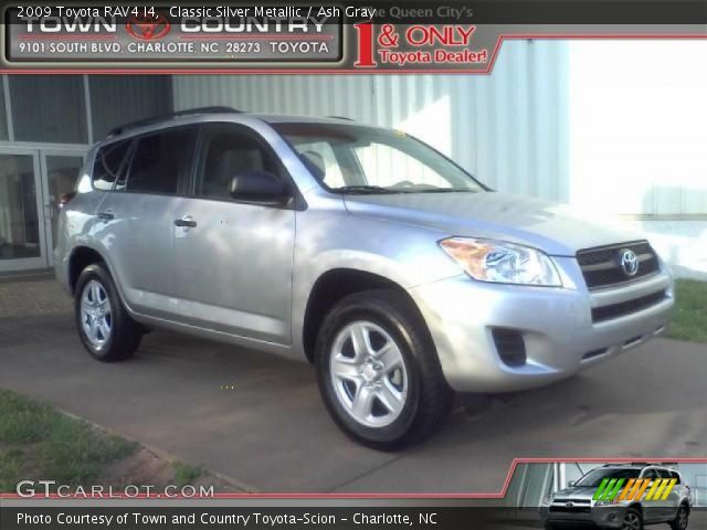 2009 Toyota RAV4 I4 in Classic Silver Metallic