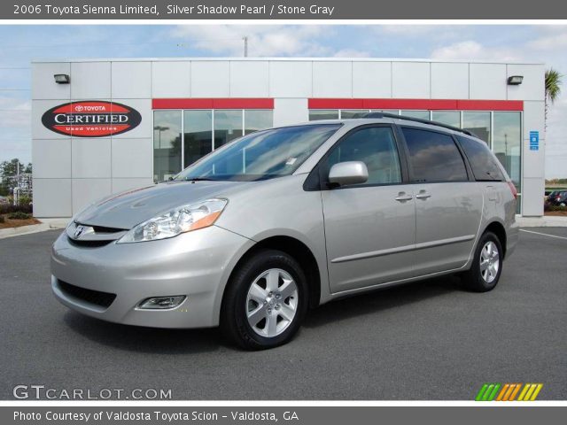 2006 Toyota Sienna Limited in Silver Shadow Pearl