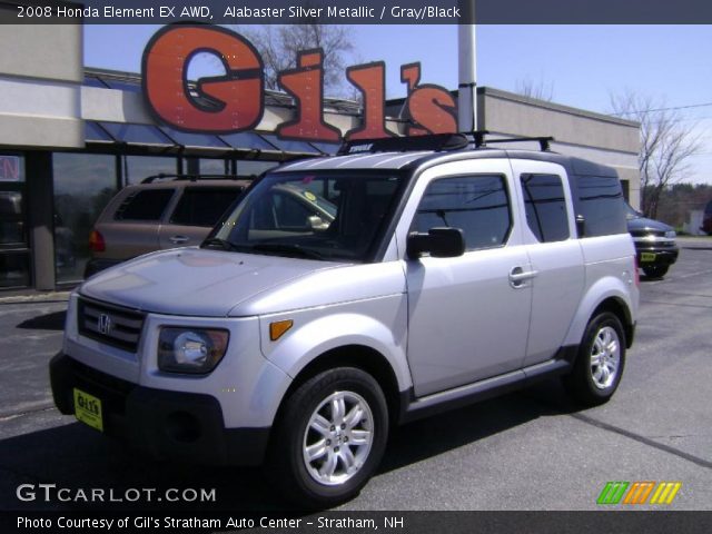 2008 Honda Element EX AWD in Alabaster Silver Metallic