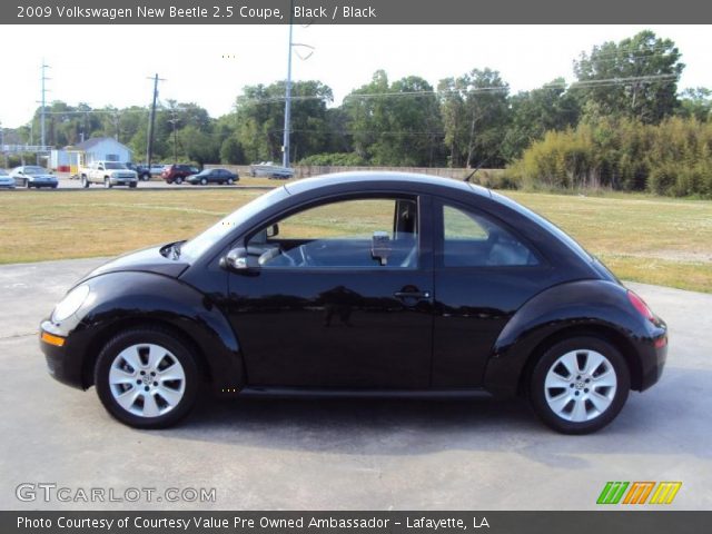 2009 Volkswagen New Beetle 2.5 Coupe in Black
