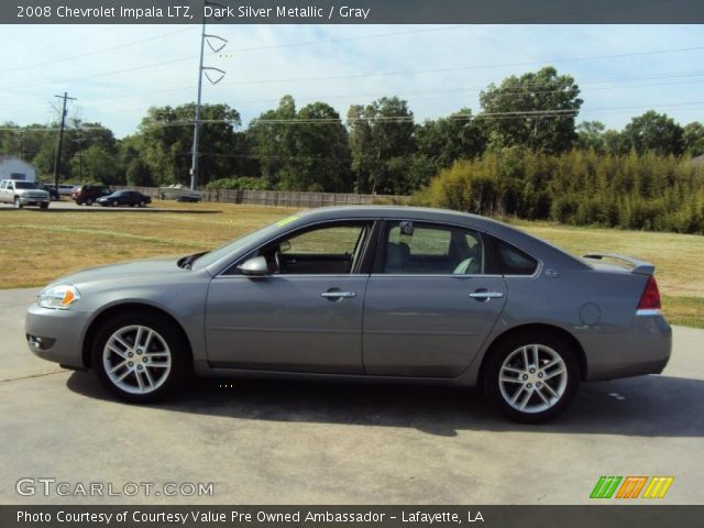 2008 Chevrolet Impala LTZ in Dark Silver Metallic