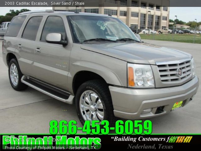 2003 Cadillac Escalade  in Silver Sand